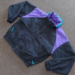 Vintage 90s Dunbrooke Distinctive Images Retro Colored Winter Jacket XL